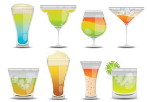 Icônes gratuites d'icônes Caipirinha vecteur