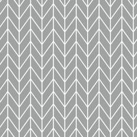 lignes blanches en zigzag sur fond gris motif de répétition sans couture vecteur