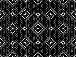 abstrait géométrique tribal ethnique ikat folklore diamants oriental motif sans couture conception traditionnelle pour le fond tapis papier peint vêtements tissu emballage impression batik folk illustration vectorielle en tricot vecteur