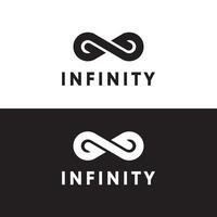 conception d'illustration de modèle de logo vectoriel infini.