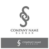 logo de lettre d entreprise entreprise vecteur