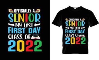 conception de t-shirt du premier jour d'école, slogan du premier jour d'école et conception de vêtements, typographie du premier jour d'école, vecteur du premier jour d'école, illustration du premier jour d'école