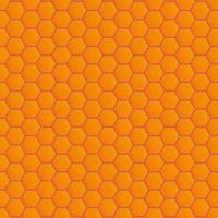 modèle sans couture en nid d'abeille orange pour le style d'arrière-plan. illustration vectorielle. trait modifiable facile. ep 10. vecteur