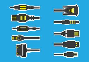 Icônes RJ45 vecteur