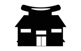 maison vector illustration symbole simple vecteur gratuit