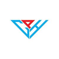 conception créative du logo cph letter avec graphique vectoriel, logo cph simple et moderne en forme de triangle. vecteur