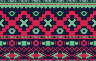 modèle sans couture de tissu amérindien navajo, arrière-plan traditionnel ethnique tribal géométrique, éléments de conception, conception de tapis, papier peint, vêtements, tapis, intérieur, illustration vectorielle de broderie. vecteur