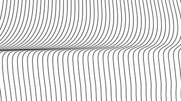 ligne ronde abstraite. motif de lignes. lignes rondes minimales arrière-plan abstrait technologie futuriste. bannière d'art numérique de vecteur