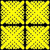 motif jaune abstrait sans soudure. abstrait noir et jaune vecteur