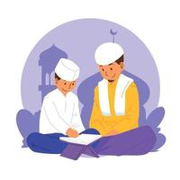 illustration de ramadan moubarak vecteur