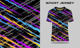 tshirt maillot grunge uniforme vecteur