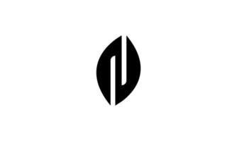 lettre n logo. n logo icône design illustration vectorielle vecteur gratuit