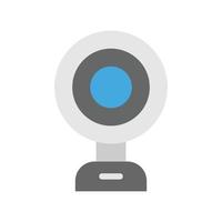 icône de caméra de sécurité cctv vecteur