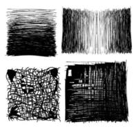 doodle abstrait de gribouillis. croquis de gribouillage dessiné à la main. illustration vectorielle isolé sur fond blanc vecteur