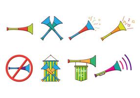 Vuvuzela Vector gratuit