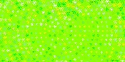 modèle vectoriel vert clair, jaune avec des signes de grippe.
