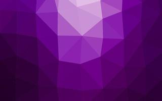 mise en page low poly vecteur violet foncé.