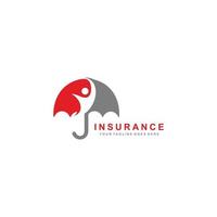 vecteur de conception de logo d'assurance