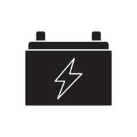 vecteur de voiture de batterie pour la présentation de l'icône de symbole de site Web