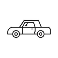 vecteur de voiture pour la présentation de l'icône du symbole du site Web