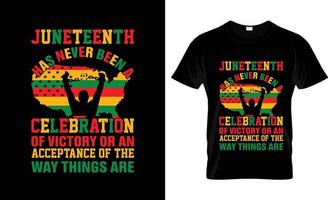 conception de t-shirt juneteenth, slogan de t-shirt juneteenth et conception de vêtements, typographie juneteenth, vecteur juneteenth, illustration juneteenth