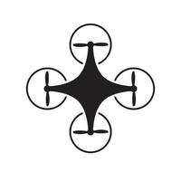 icône de drone aérien vecteur