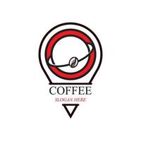 modèle de logo de tasse à café vecteur