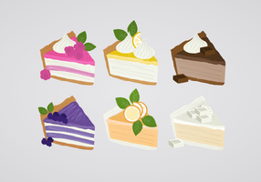 Illustration de tarte vectorielle