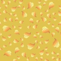 modèle sans couture automne avec des feuilles vecteur