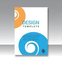 vecteur de conception en spirale, pour les modèles de brochures, les couvertures de rapports, les catalogues.