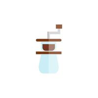 vecteur de moulin à café pour la présentation de l'icône du symbole du site Web