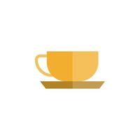 vecteur de tasse de café pour la présentation de l'icône du symbole du site Web