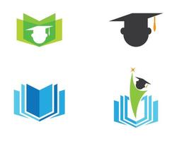 modèles de logo de l'éducation vecteur