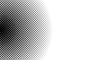 fond pop art blanc noir avec des points de demi-teintes dans un style bande dessinée rétro. illustration vectorielle. vecteur