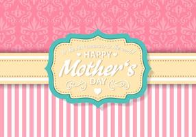 Vecteur gratuit pour carte mère pour la fête des mères