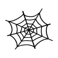 illustration vectorielle de toile d'araignée vecteur