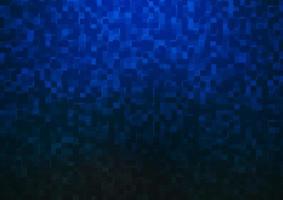 texture de vecteur bleu foncé dans un style rectangulaire.