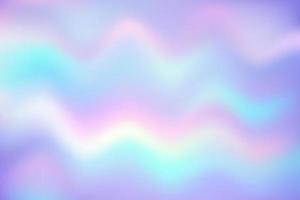 abstrait ondulé. gradient liquide holographique. toile de fond dynamique arc-en-ciel. illustration irisée pastel de vecteur. vecteur