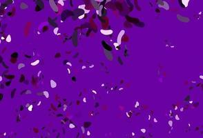 texture vecteur violet clair avec des formes aléatoires.