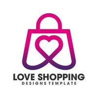 icône de vecteur de sac à provisions, sac de vecteur pour l'icône de shopping en ligne