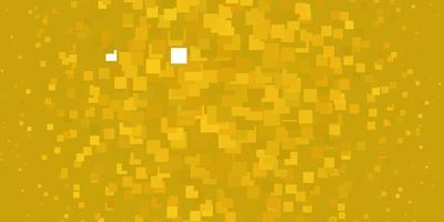 disposition de vecteur jaune clair avec des lignes, des rectangles.