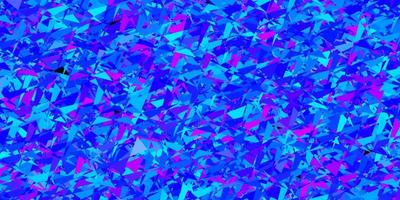 fond de vecteur rose clair, bleu avec un style polygonal.