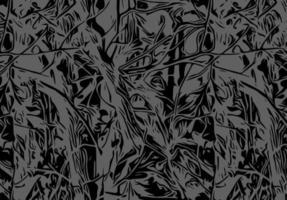 camouflage abstrait grunge, texture, motif de camouflage, vêtements de chasse camo. papier peint camouflage pour textile et tissu. style camouflage à la mode. vecteur