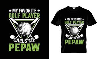 conception de t-shirt de golf, slogan de t-shirt de golf et conception de vêtements, typographie de golf, vecteur de golf, illustration de golf