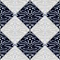 mosaïque de motif géométrique linéaire sans soudure. ornement de lignes abstraites décoratives. design rayé créatif vecteur