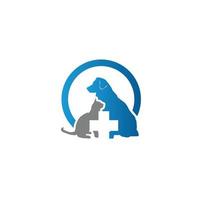 logo vectoriel pour le logo de la clinique vétérinaire