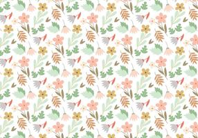 Motif vectoriel floral