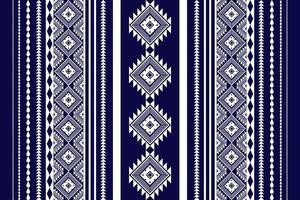 motif géométrique oriental harmonieux de motif traditionnel pour le fond, tapis, papier peint. vêtements, emballage, tissu batik, illustration vectorielle. style de broderie vecteur