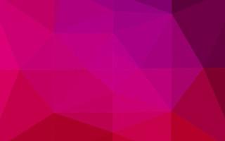 texture de mosaïque triangle vecteur violet clair, rose.