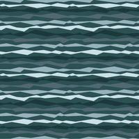 un motif sur un thème maritime. vagues brisées de nuances bleues. fond transparent pour l'impression sur papier et textiles. vecteur